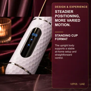 Dual-Motor Masturbator Cup VIP05 product image view 3