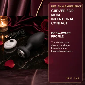 Rechargeable Remote-Control Anal Plug VIP13 product image view 3