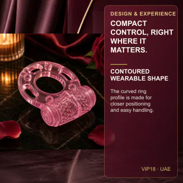 Electric Vibrating Penis Ring VIP18 product image view 3