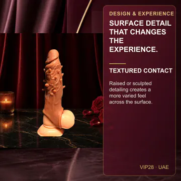 Raised Texture Penis Sleeve VIP28 product image view 3