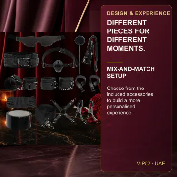 12-Piece BDSM Bondage Kit VIP52 product image view 3