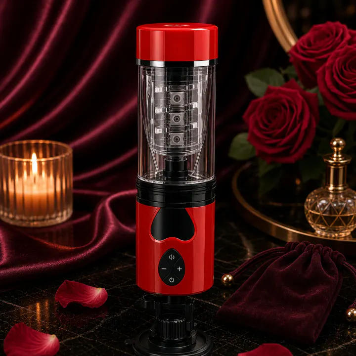 Electric Rotating Telescopic Masturbator Cup VIP03 product image