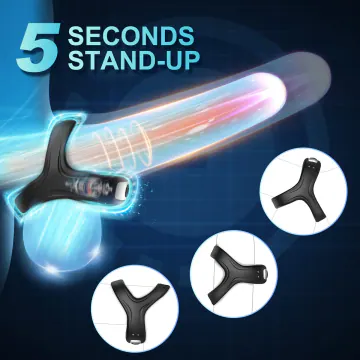 Rechargeable Electric Triangle Penis Sleeve VIP17 product image view 2