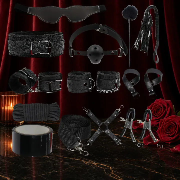 12-Piece BDSM Bondage Kit VIP52 product image