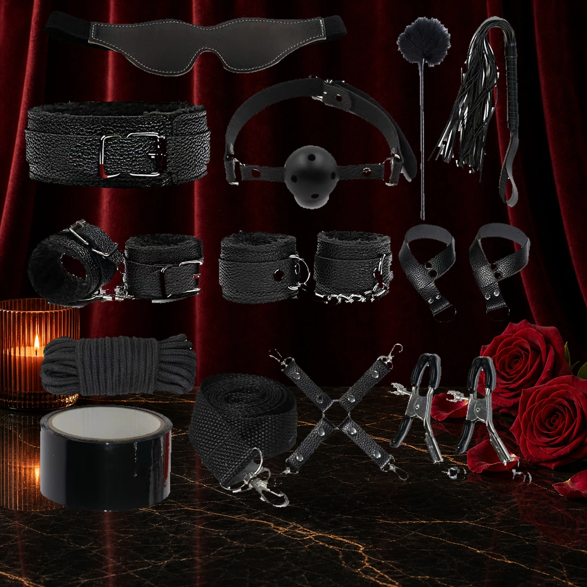How to Clean, Inspect and Store 12-Piece BDSM Bondage Kit VIP52 guide